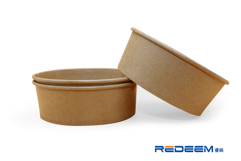 Salad box, coffee cup